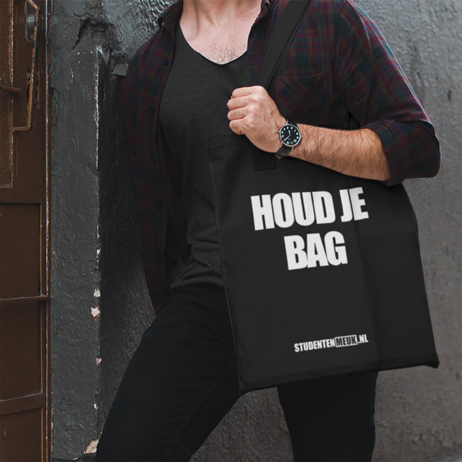 Houd je bag