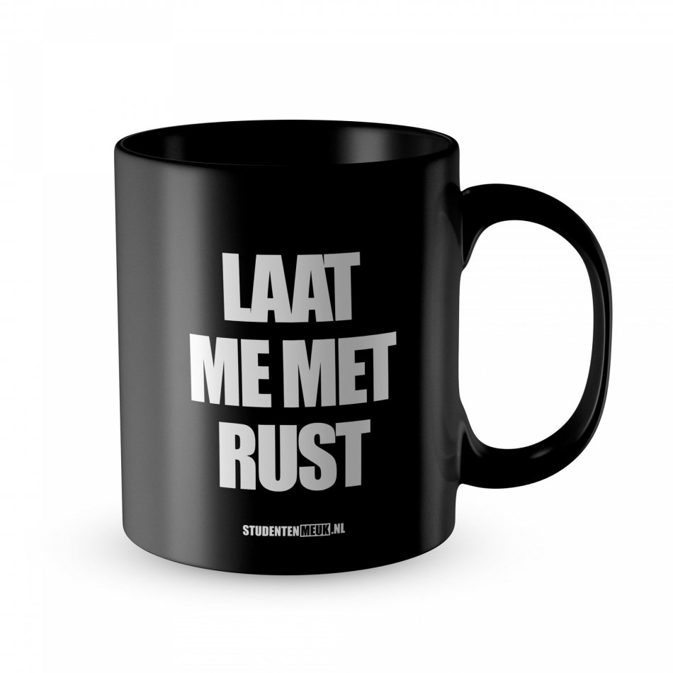 Laat me met rust - Zwart