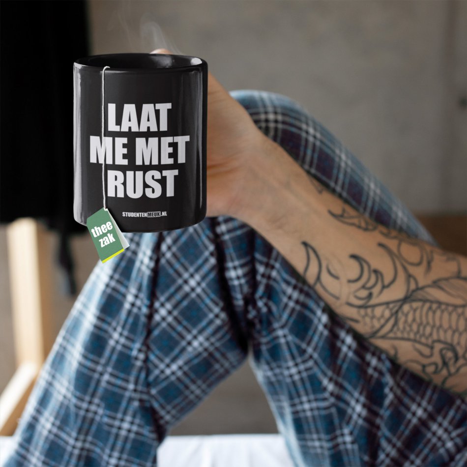 Laat me met rust - Zwart