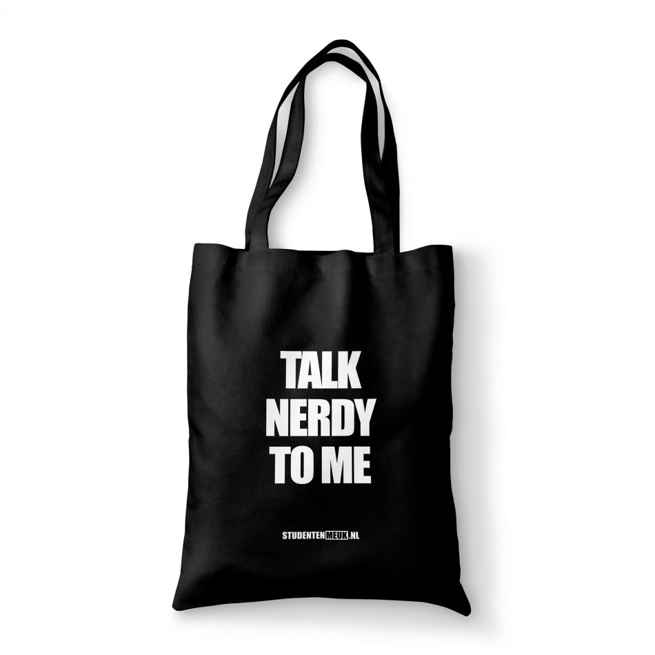 Talk nerdy to me