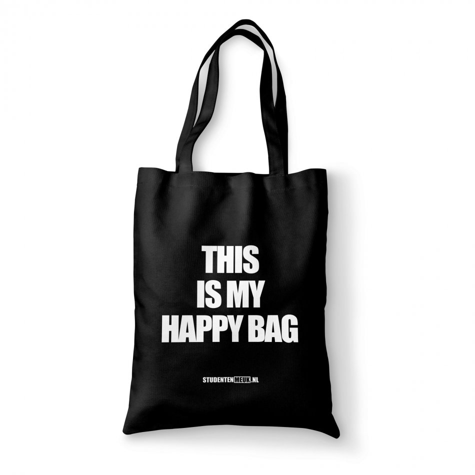 This is my happy bag - draagtas